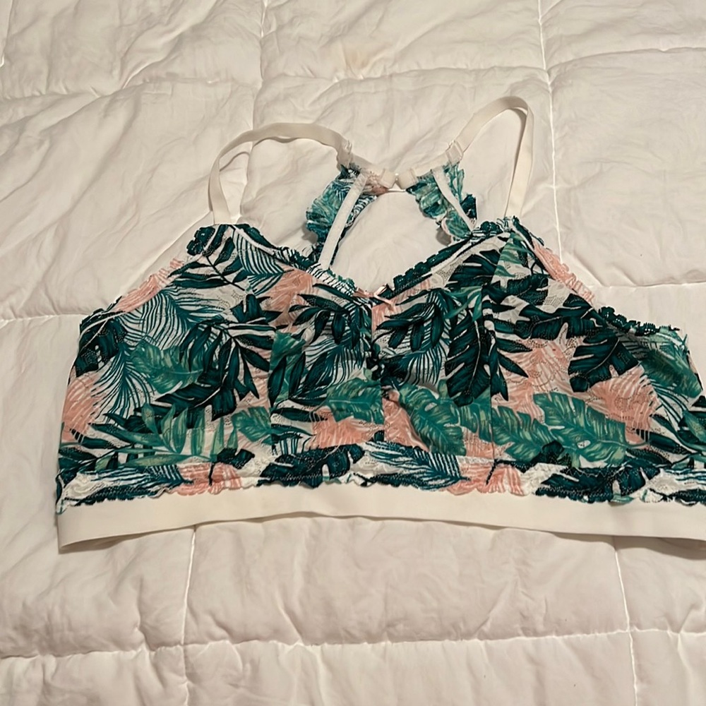 NWOT Cacique Bralette - Tropical